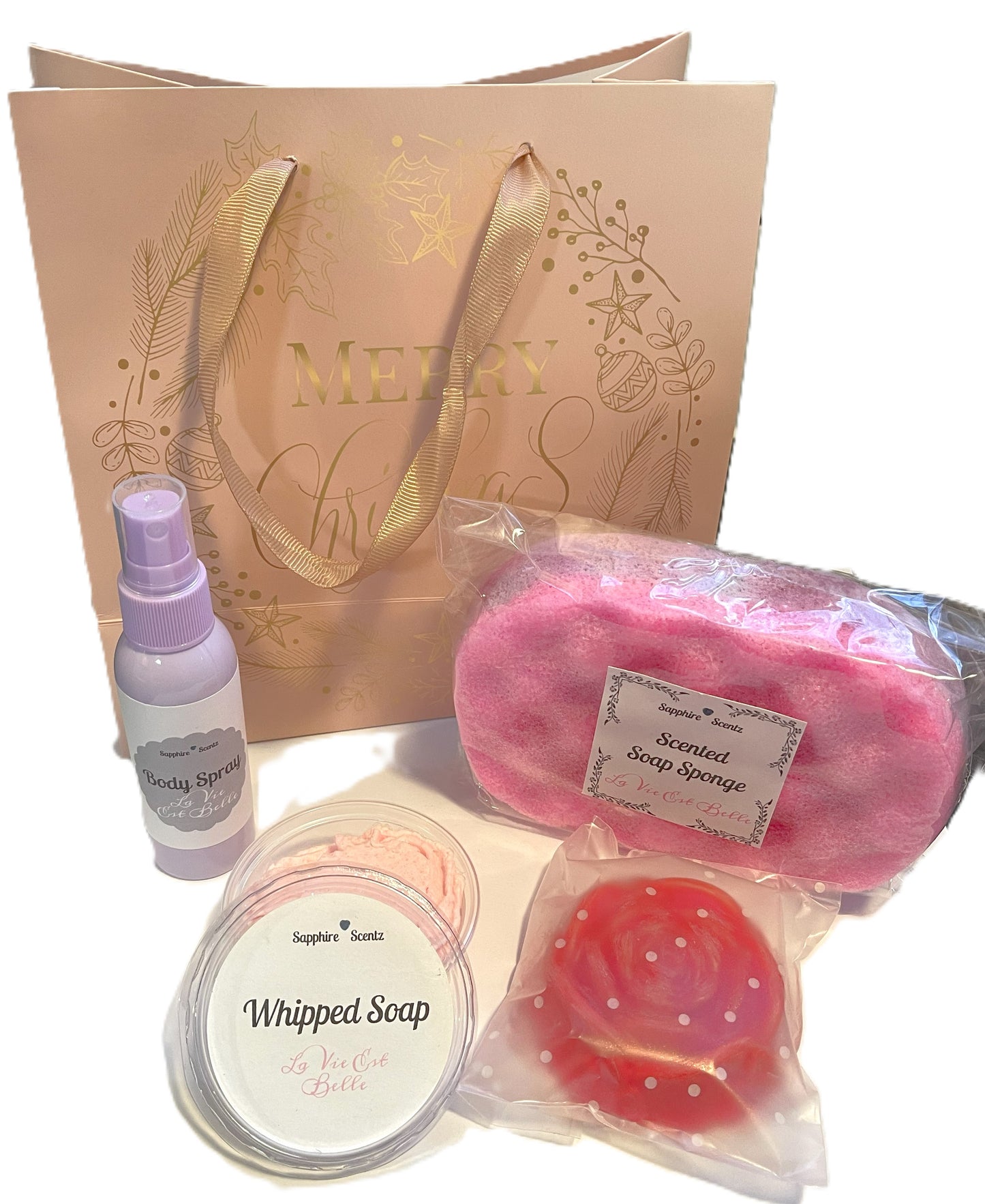 Christmas Gift Bag of Bath & Body products