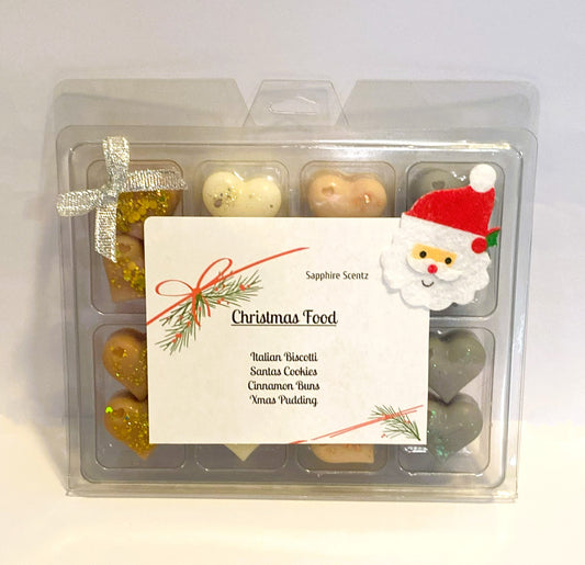 Christmas Food Scented Wax Melt Sampler Box