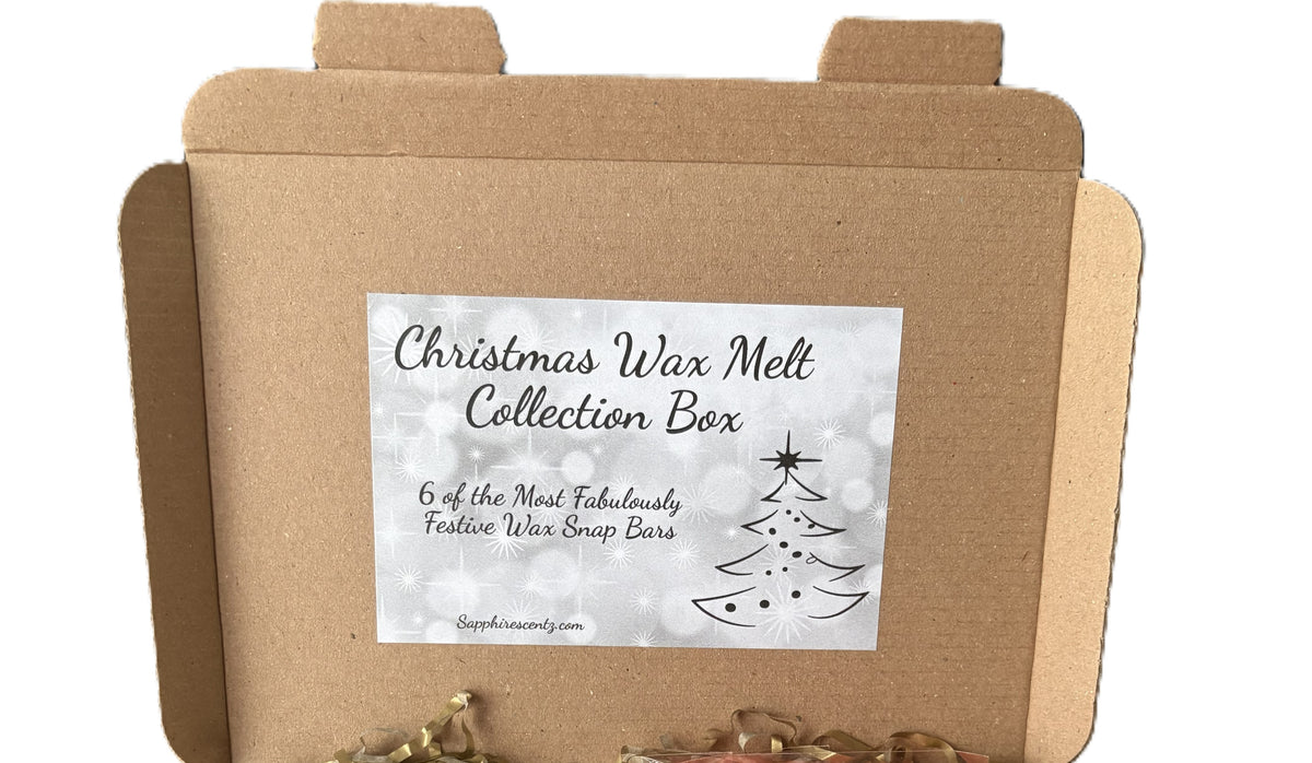 Christmas Wax Snap Bar Box
